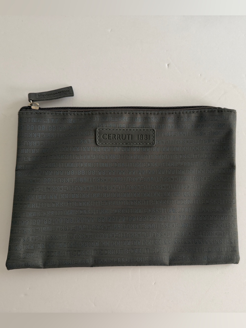 Cerruti 1881 Black Men's Business Class Zip Pouch